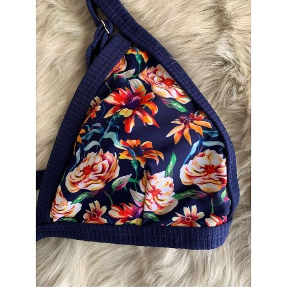 Cupshe Floral Bikini Top NWT L - Picture 5 of 6